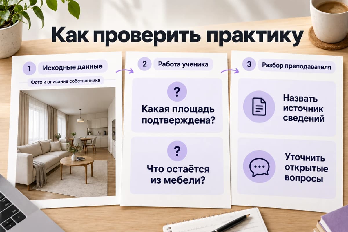 Практическое задание с исходными данными и обратной связью
