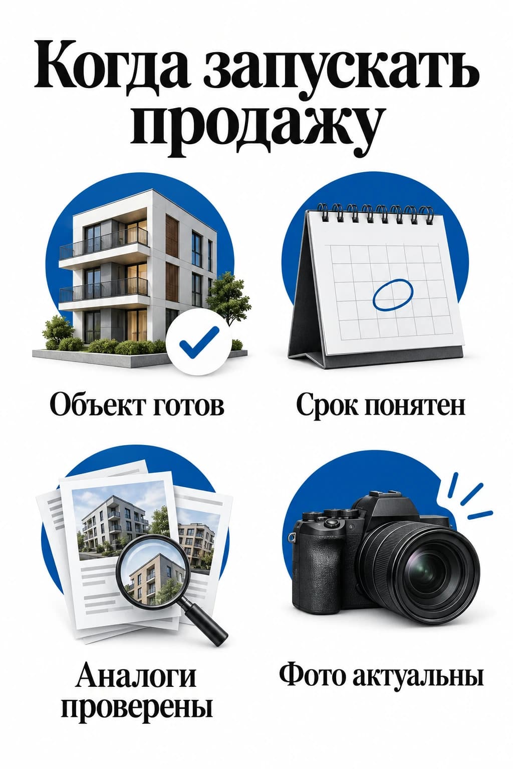 Условия готовности квартиры к выходу на рынок