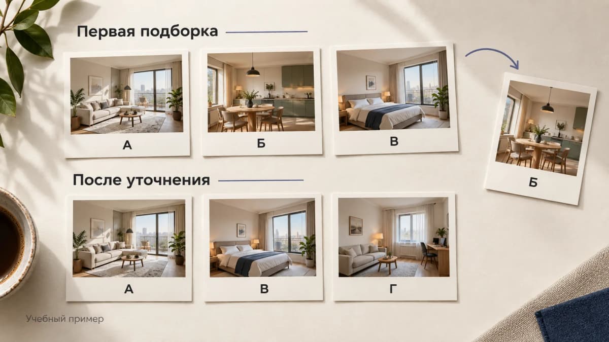 Учебное обновление подборки: исключён неподходящий вариант Б, добавлен Г, причины изменения объяснены