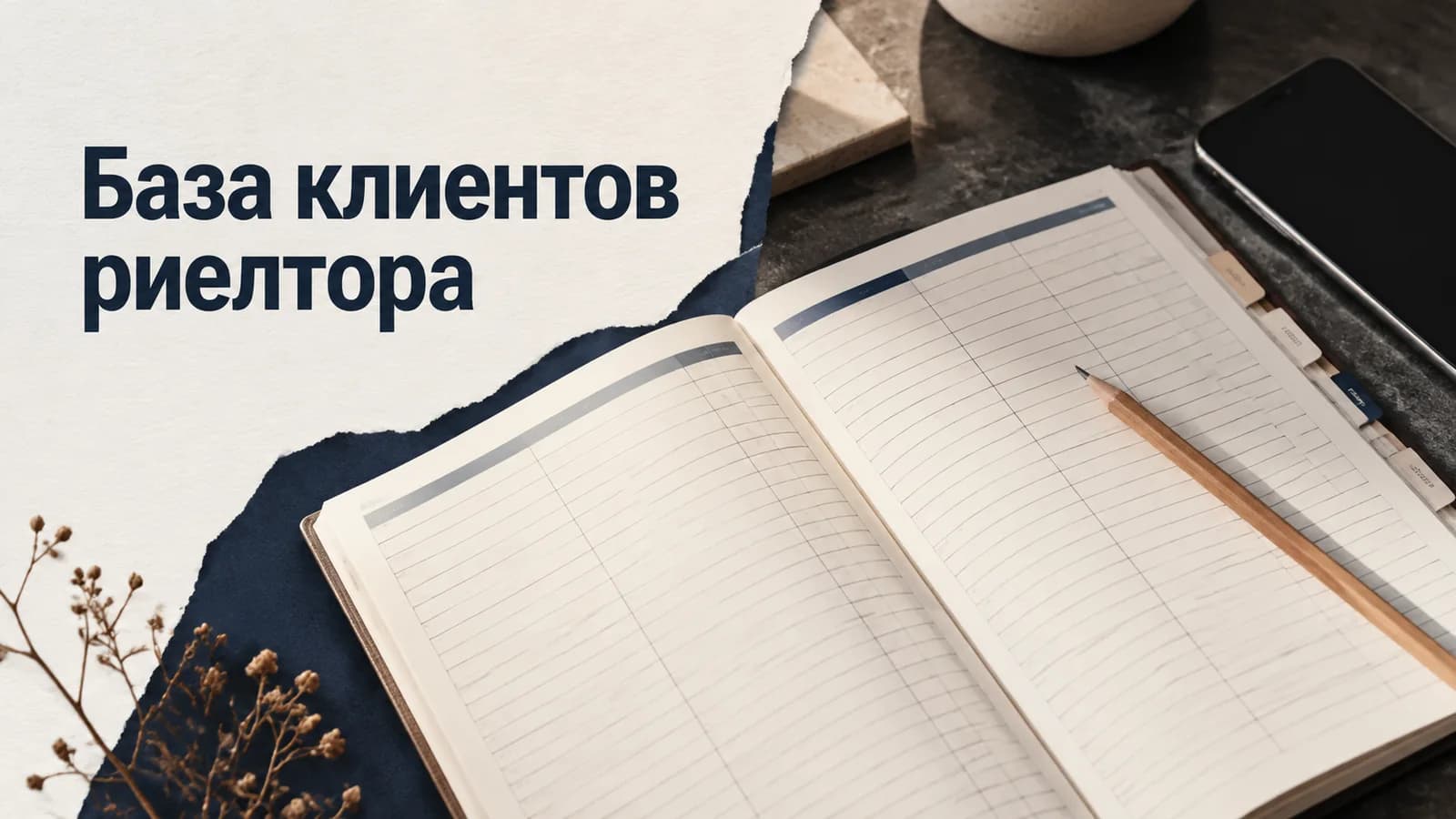 База клиентов риелтора в таблице: поля, статусы и правила ведения