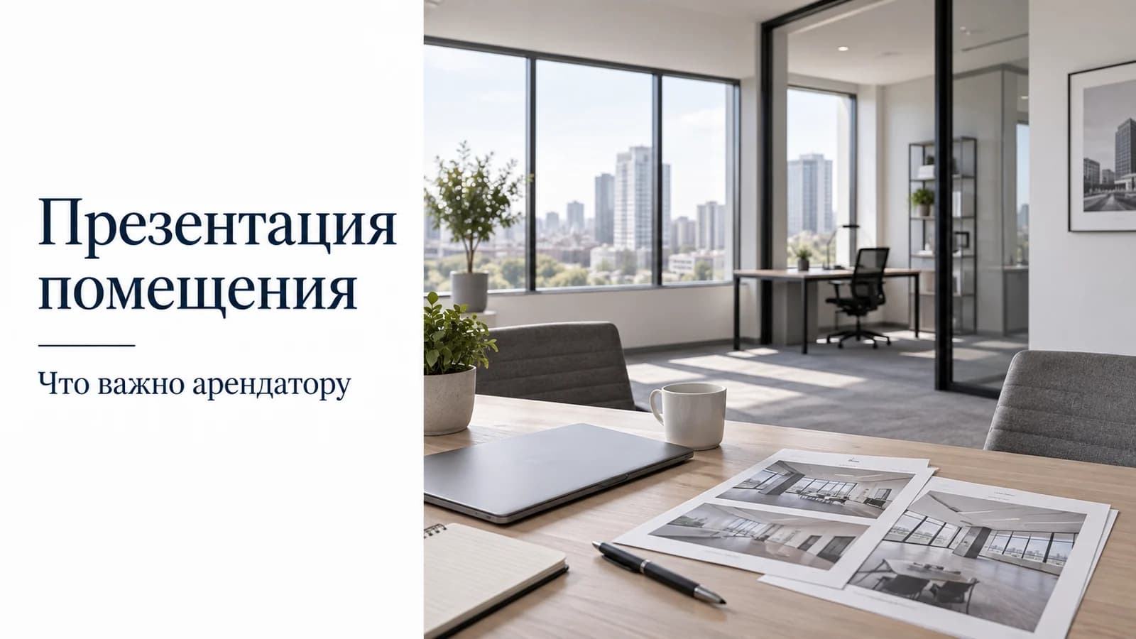 Презентация коммерческой недвижимости: состав, фотографии и пример для арендатора