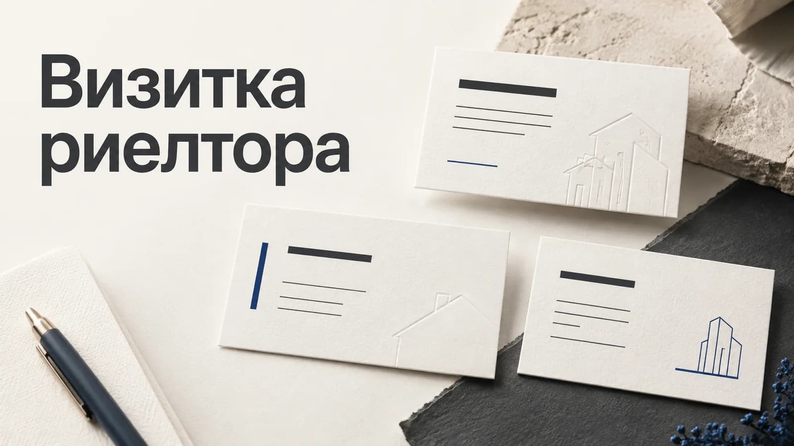 Визитка риелтора: что написать, как оформить и куда вести QR-код