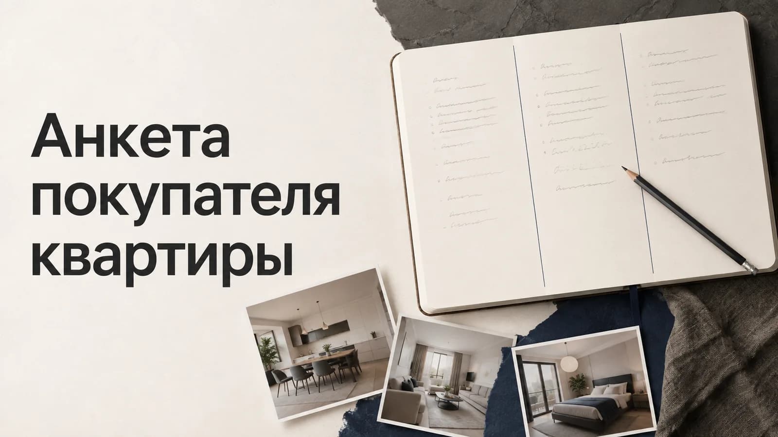 Какие вопросы задать покупателю квартиры: анкета для риелтора