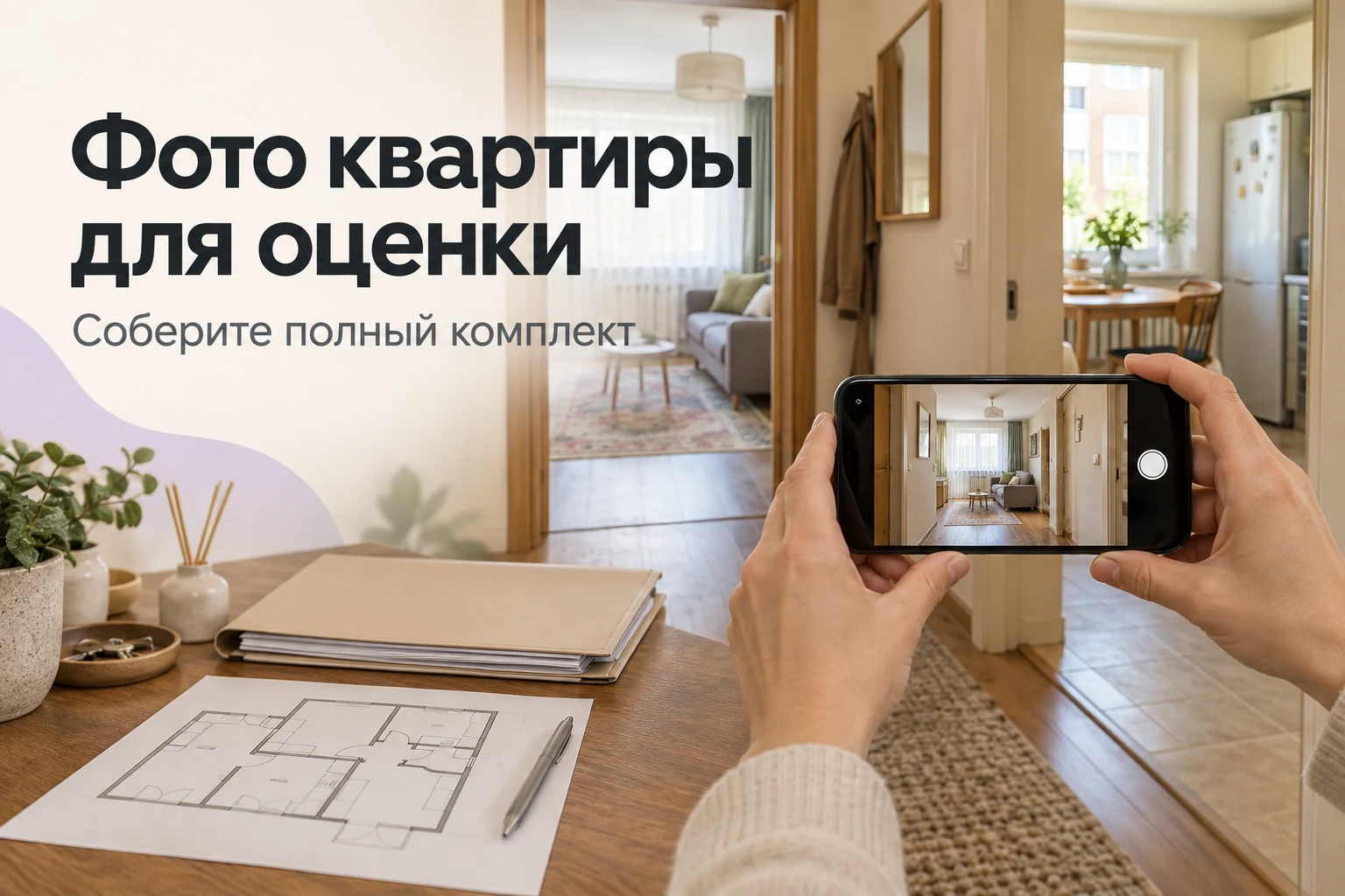 Фото квартиры для оценки: что снять и как передать оценщику