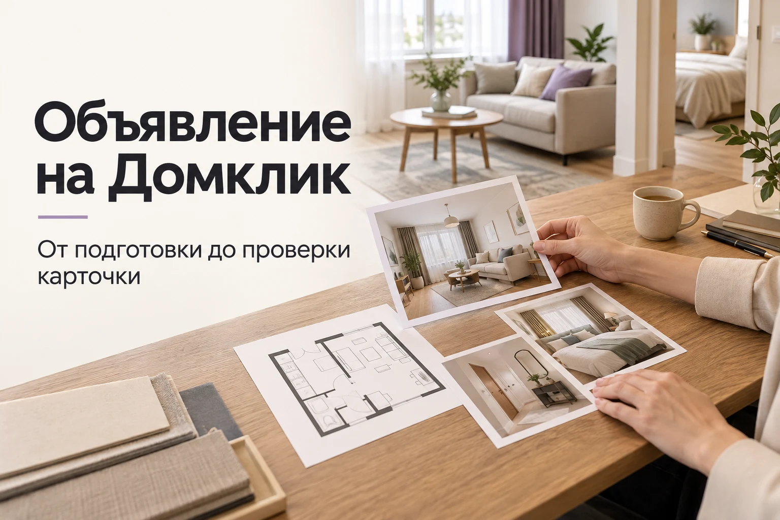 Как разместить объявление на Домклик и проверить карточку объекта