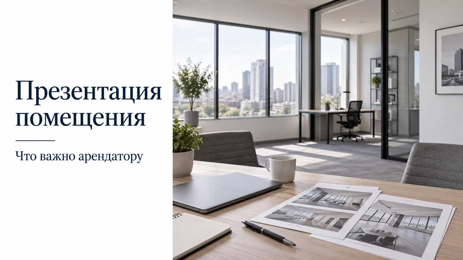 Презентация коммерческой недвижимости: состав, фотографии и пример для арендатора