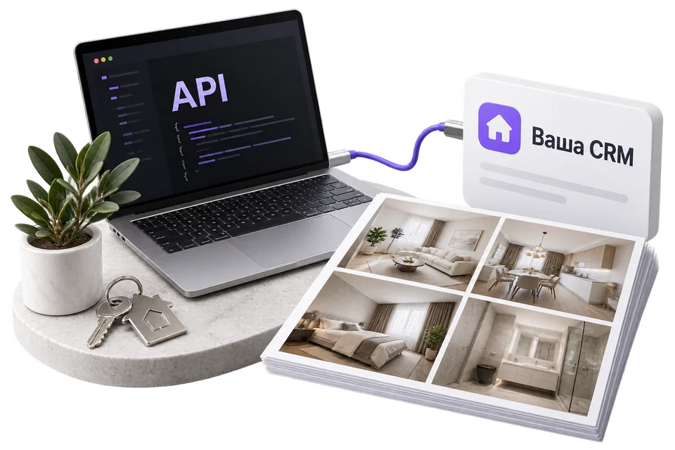 API обработки фото для подключения к своей CRM